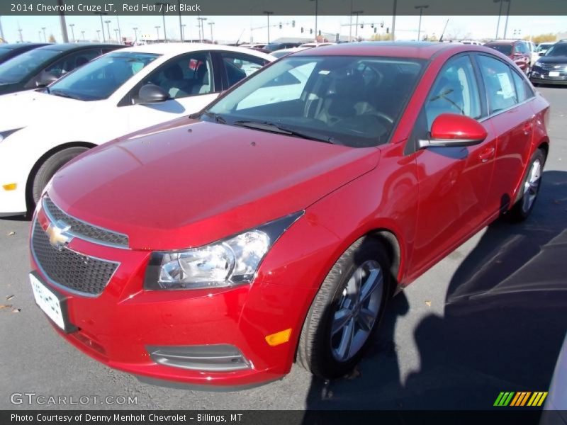 Red Hot / Jet Black 2014 Chevrolet Cruze LT