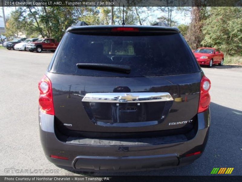 Tungsten Metallic / Jet Black 2014 Chevrolet Equinox LT AWD