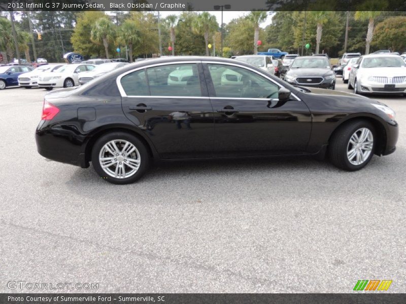 Black Obsidian / Graphite 2012 Infiniti G 37 Journey Sedan