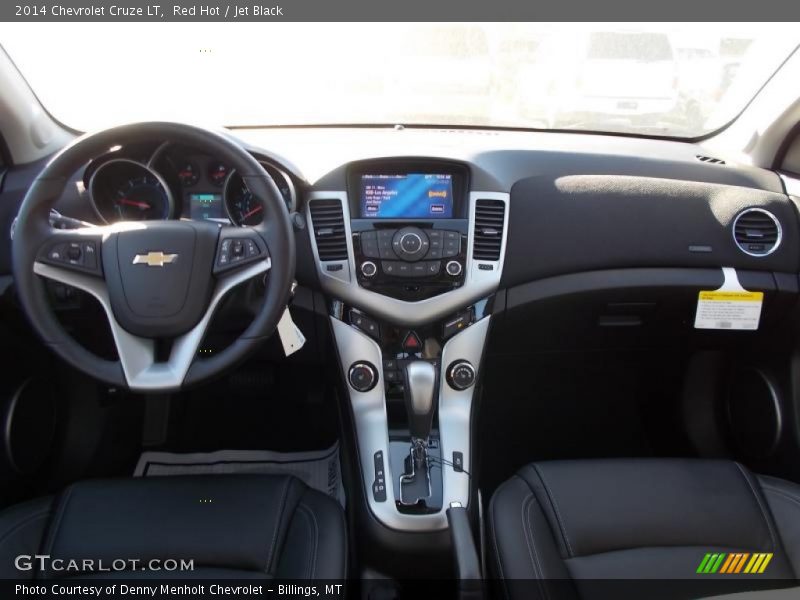 Red Hot / Jet Black 2014 Chevrolet Cruze LT
