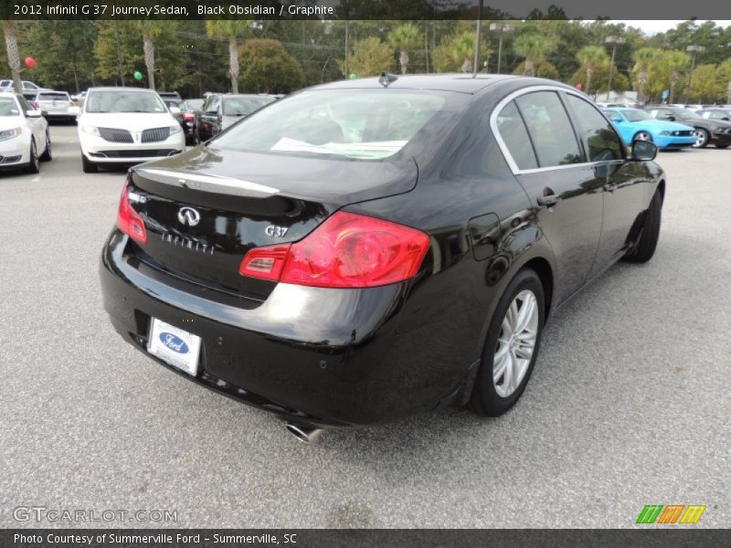 Black Obsidian / Graphite 2012 Infiniti G 37 Journey Sedan