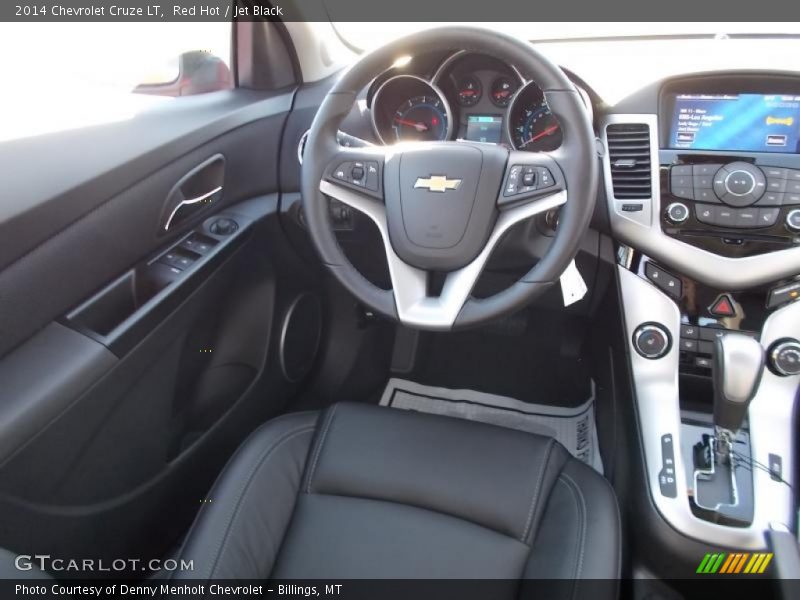 Red Hot / Jet Black 2014 Chevrolet Cruze LT