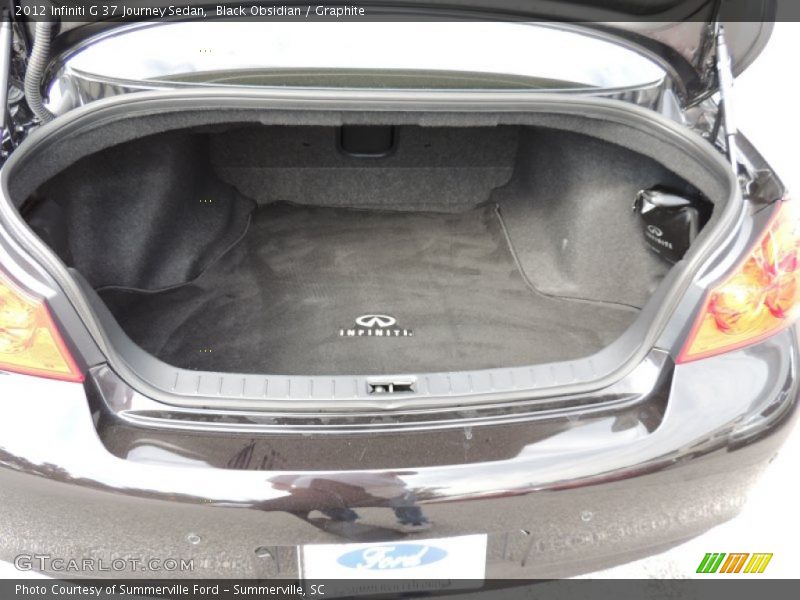 Black Obsidian / Graphite 2012 Infiniti G 37 Journey Sedan