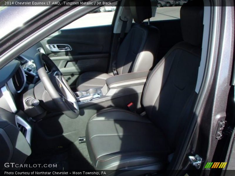Tungsten Metallic / Jet Black 2014 Chevrolet Equinox LT AWD