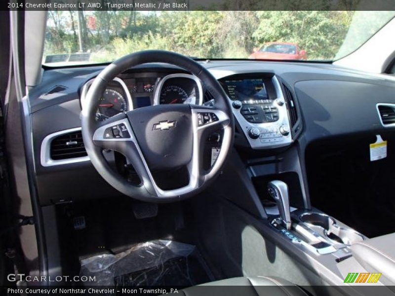 Tungsten Metallic / Jet Black 2014 Chevrolet Equinox LT AWD