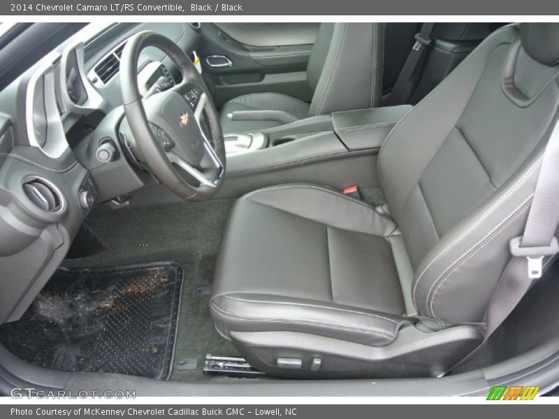 Front Seat of 2014 Camaro LT/RS Convertible