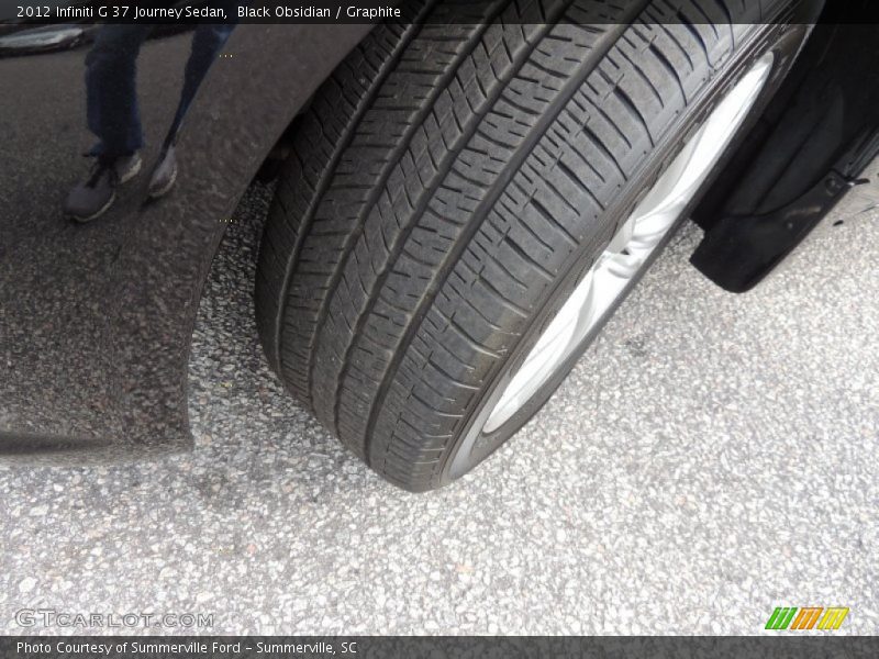 Black Obsidian / Graphite 2012 Infiniti G 37 Journey Sedan
