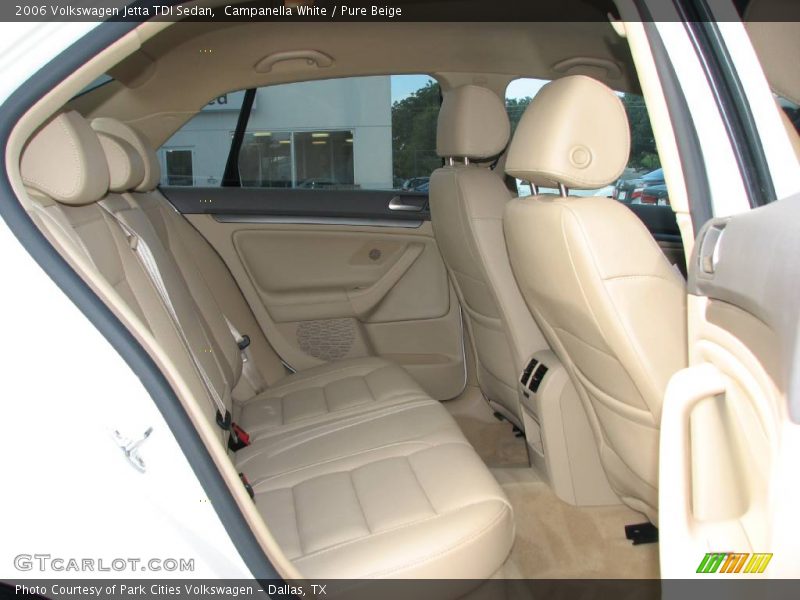 Campanella White / Pure Beige 2006 Volkswagen Jetta TDI Sedan