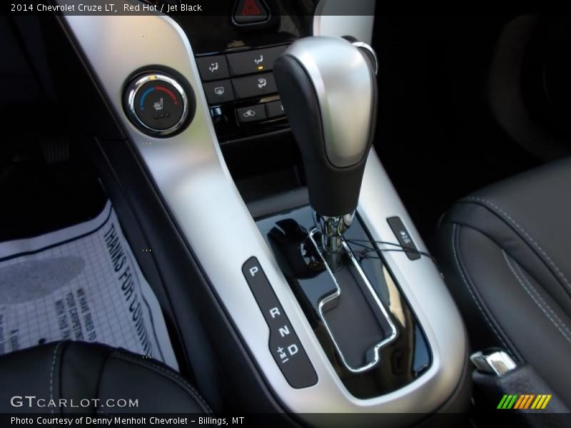 Red Hot / Jet Black 2014 Chevrolet Cruze LT