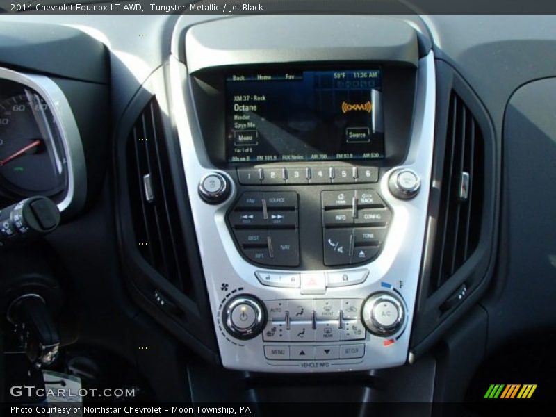 Tungsten Metallic / Jet Black 2014 Chevrolet Equinox LT AWD