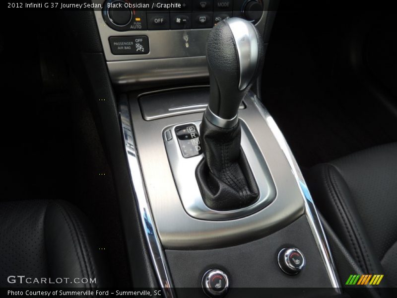 Black Obsidian / Graphite 2012 Infiniti G 37 Journey Sedan