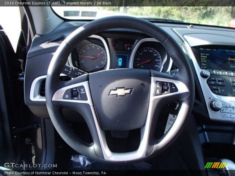 Tungsten Metallic / Jet Black 2014 Chevrolet Equinox LT AWD