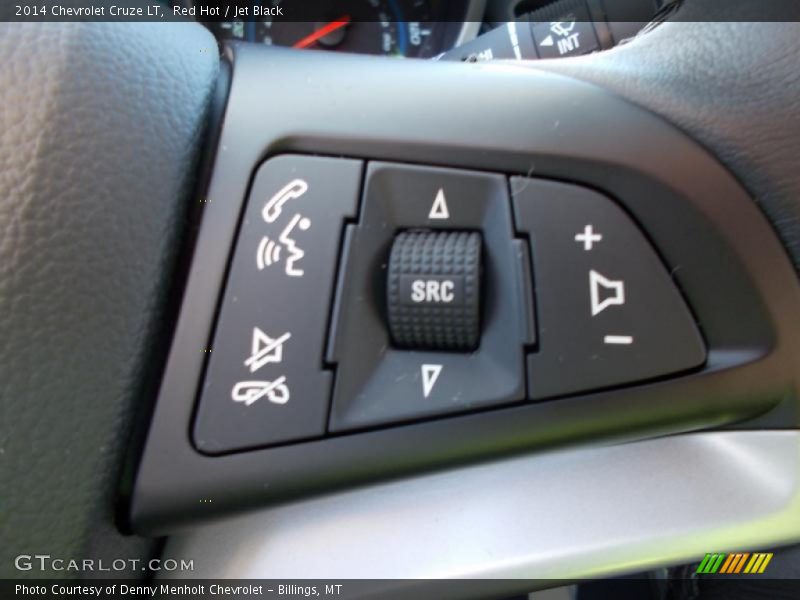 Red Hot / Jet Black 2014 Chevrolet Cruze LT