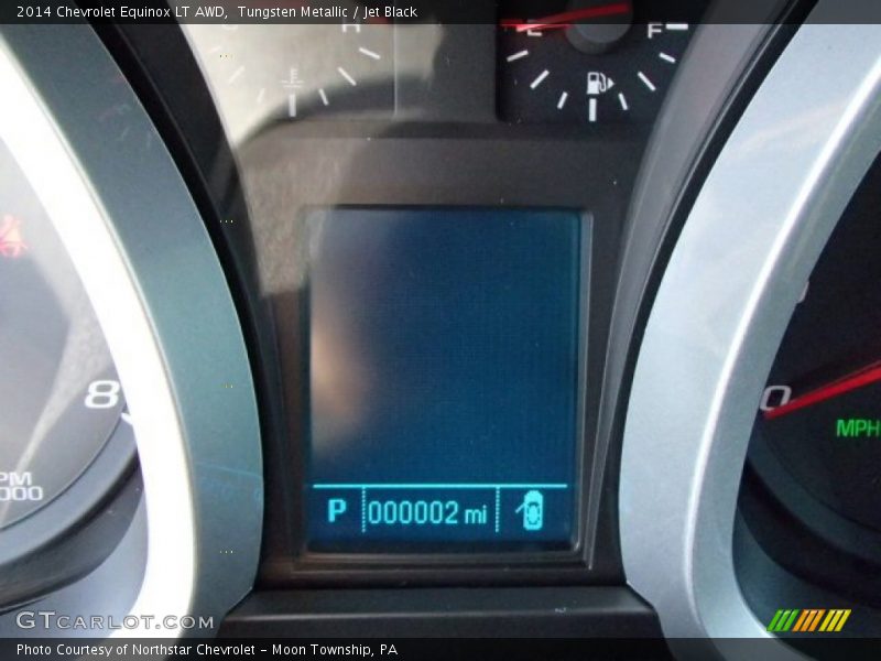 Tungsten Metallic / Jet Black 2014 Chevrolet Equinox LT AWD