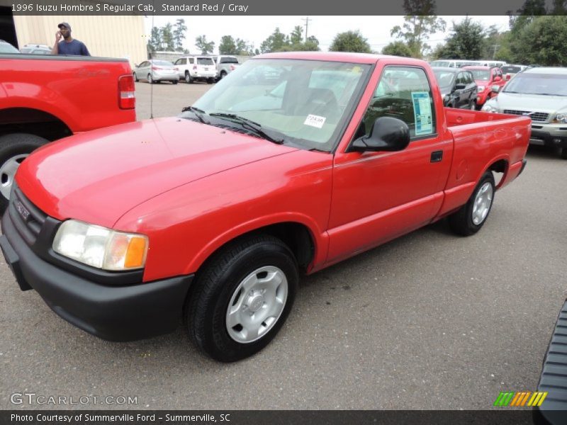 Standard Red / Gray 1996 Isuzu Hombre S Regular Cab