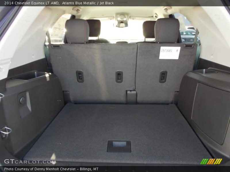Atlantis Blue Metallic / Jet Black 2014 Chevrolet Equinox LT AWD