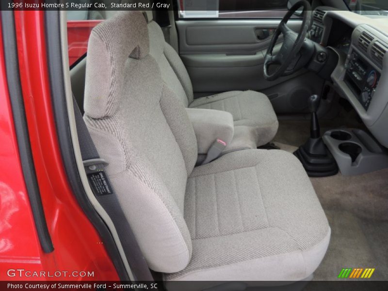 Standard Red / Gray 1996 Isuzu Hombre S Regular Cab