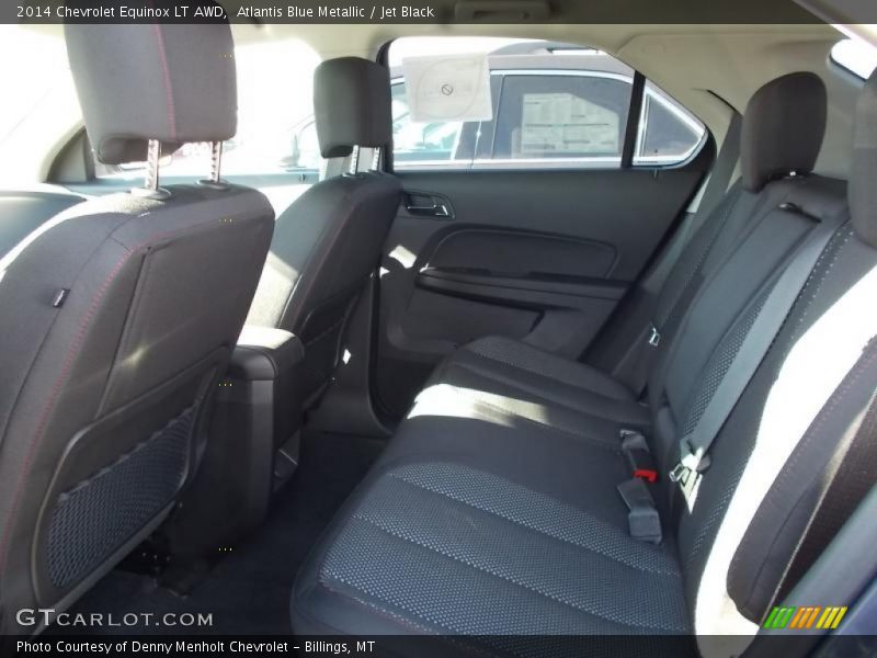 Atlantis Blue Metallic / Jet Black 2014 Chevrolet Equinox LT AWD