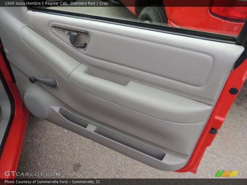 Standard Red / Gray 1996 Isuzu Hombre S Regular Cab