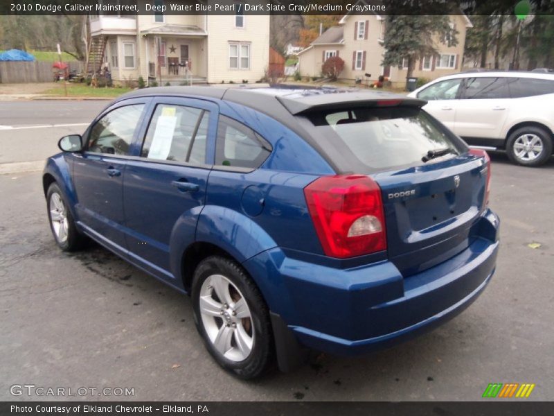 Deep Water Blue Pearl / Dark Slate Gray/Medium Graystone 2010 Dodge Caliber Mainstreet