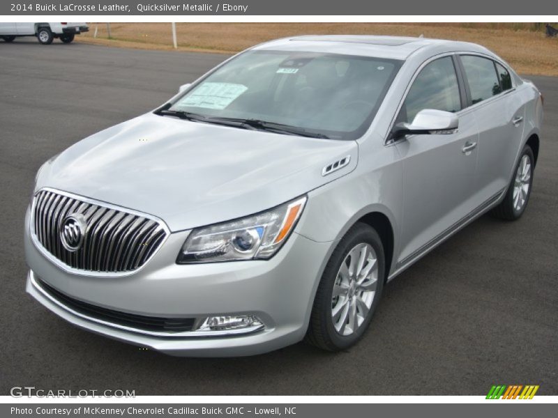Quicksilver Metallic / Ebony 2014 Buick LaCrosse Leather