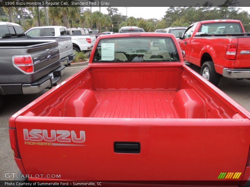 Standard Red / Gray 1996 Isuzu Hombre S Regular Cab