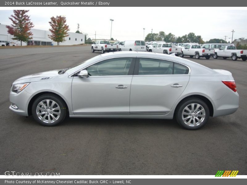  2014 LaCrosse Leather Quicksilver Metallic