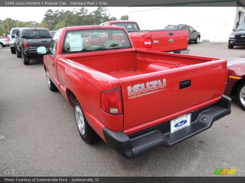 Standard Red / Gray 1996 Isuzu Hombre S Regular Cab