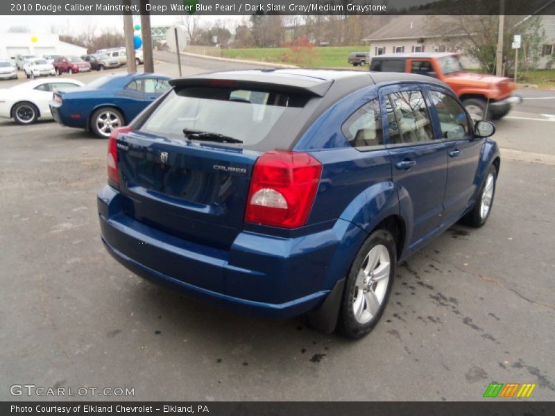 Deep Water Blue Pearl / Dark Slate Gray/Medium Graystone 2010 Dodge Caliber Mainstreet