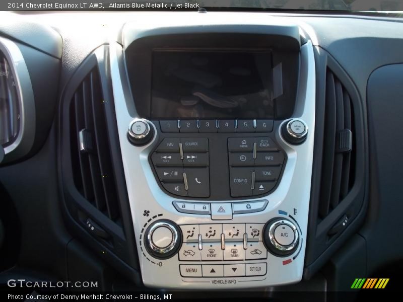 Atlantis Blue Metallic / Jet Black 2014 Chevrolet Equinox LT AWD