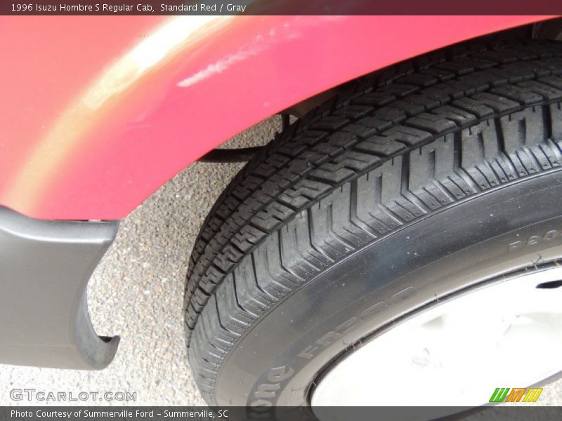 Standard Red / Gray 1996 Isuzu Hombre S Regular Cab