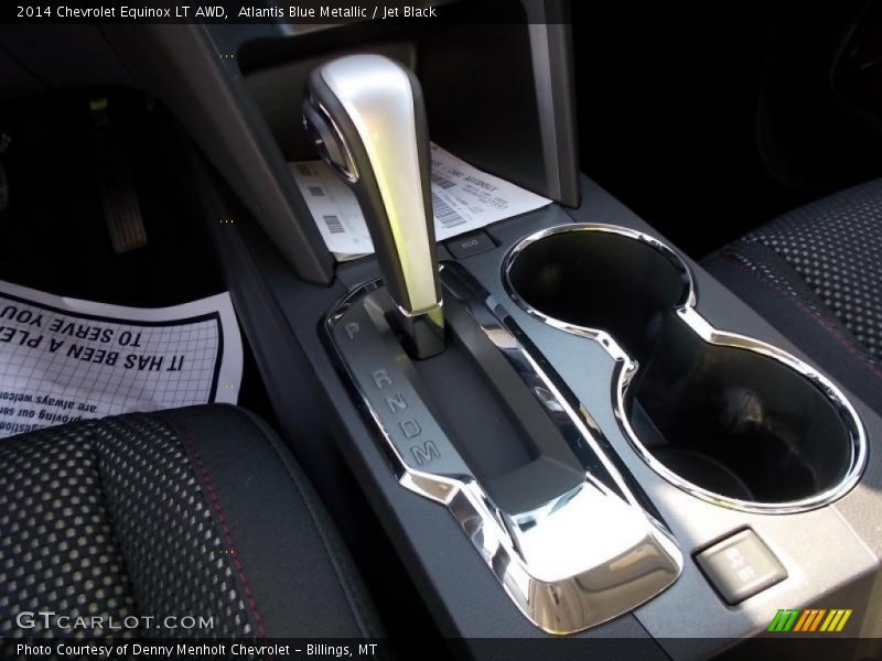 Atlantis Blue Metallic / Jet Black 2014 Chevrolet Equinox LT AWD