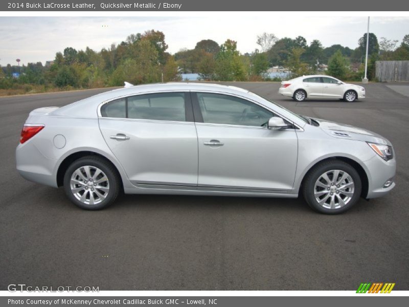 Quicksilver Metallic / Ebony 2014 Buick LaCrosse Leather