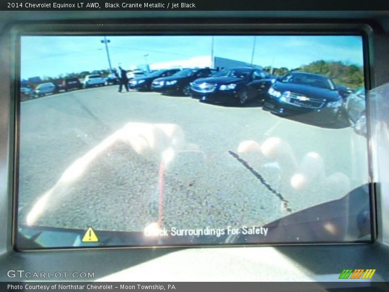 Black Granite Metallic / Jet Black 2014 Chevrolet Equinox LT AWD