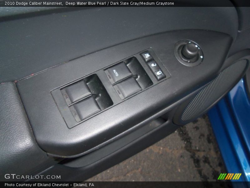 Deep Water Blue Pearl / Dark Slate Gray/Medium Graystone 2010 Dodge Caliber Mainstreet