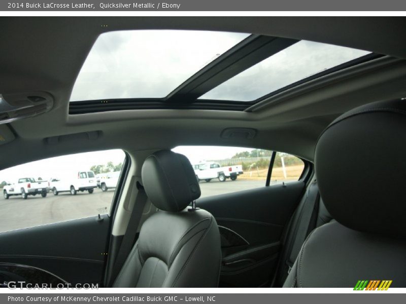 Quicksilver Metallic / Ebony 2014 Buick LaCrosse Leather