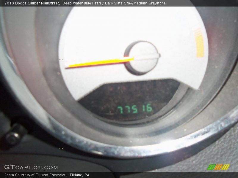 Deep Water Blue Pearl / Dark Slate Gray/Medium Graystone 2010 Dodge Caliber Mainstreet