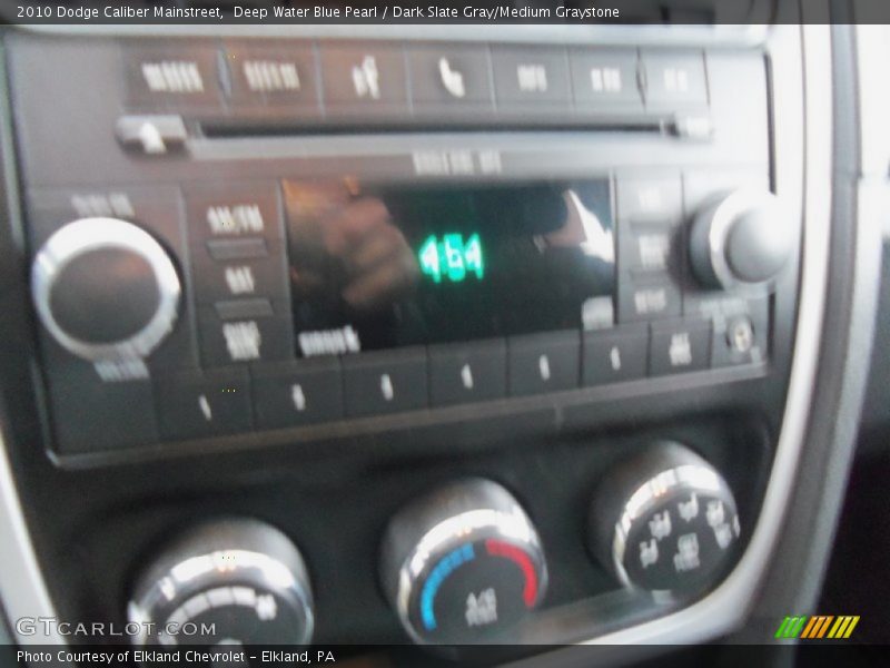 Deep Water Blue Pearl / Dark Slate Gray/Medium Graystone 2010 Dodge Caliber Mainstreet