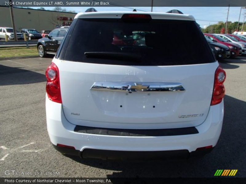 Summit White / Jet Black 2014 Chevrolet Equinox LT AWD
