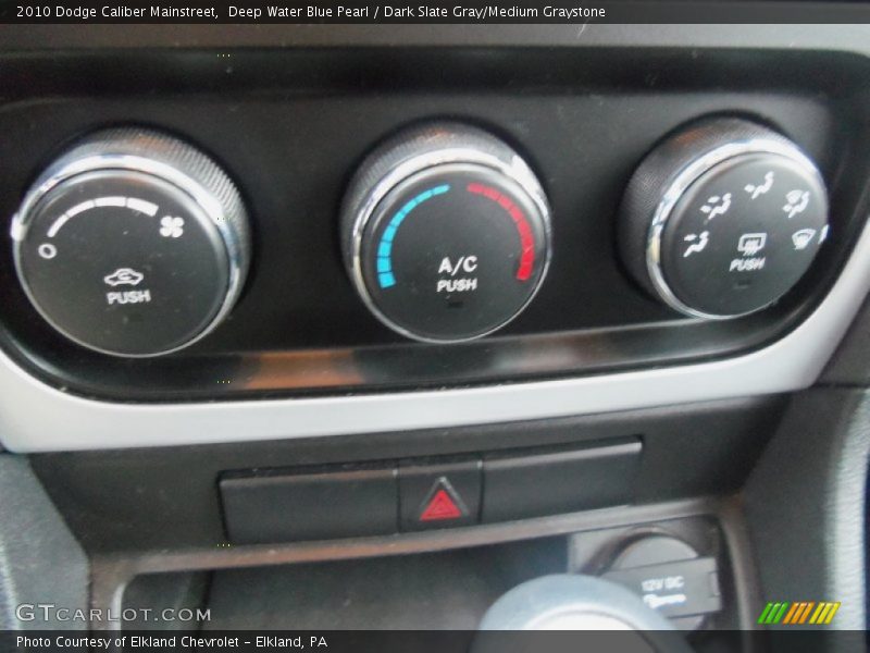 Deep Water Blue Pearl / Dark Slate Gray/Medium Graystone 2010 Dodge Caliber Mainstreet