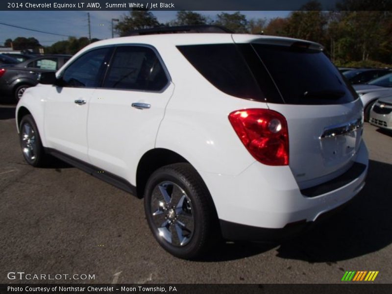 Summit White / Jet Black 2014 Chevrolet Equinox LT AWD