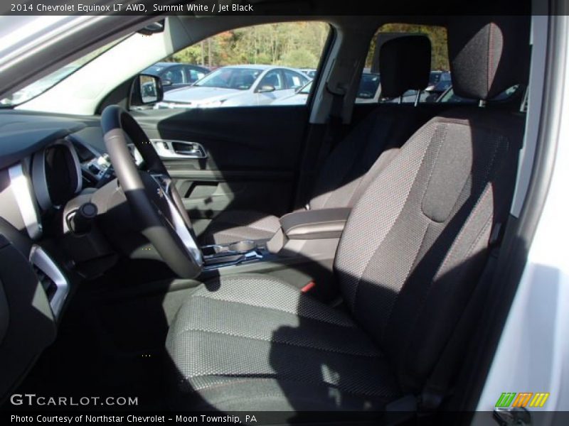 Summit White / Jet Black 2014 Chevrolet Equinox LT AWD