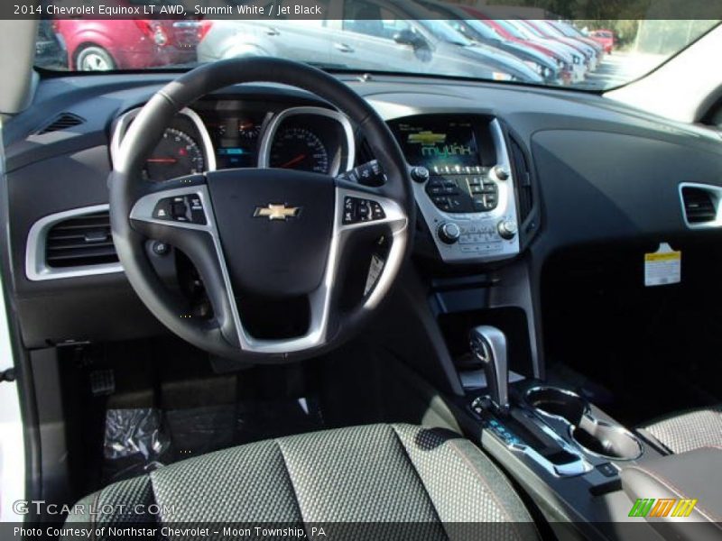 Summit White / Jet Black 2014 Chevrolet Equinox LT AWD