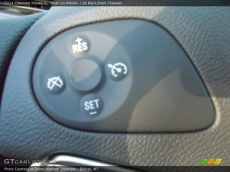 Silver Ice Metallic / Jet Black/Dark Titanium 2014 Chevrolet Impala LS