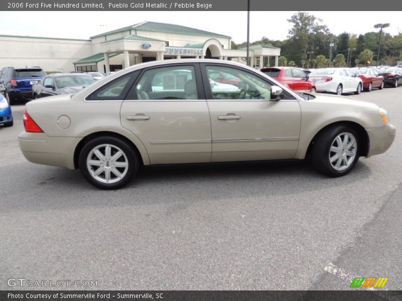 Pueblo Gold Metallic / Pebble Beige 2006 Ford Five Hundred Limited