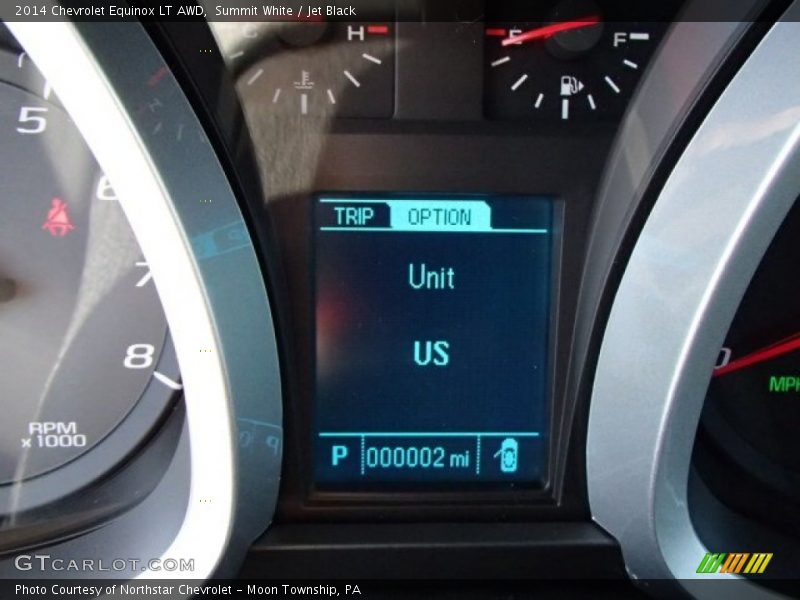 Summit White / Jet Black 2014 Chevrolet Equinox LT AWD