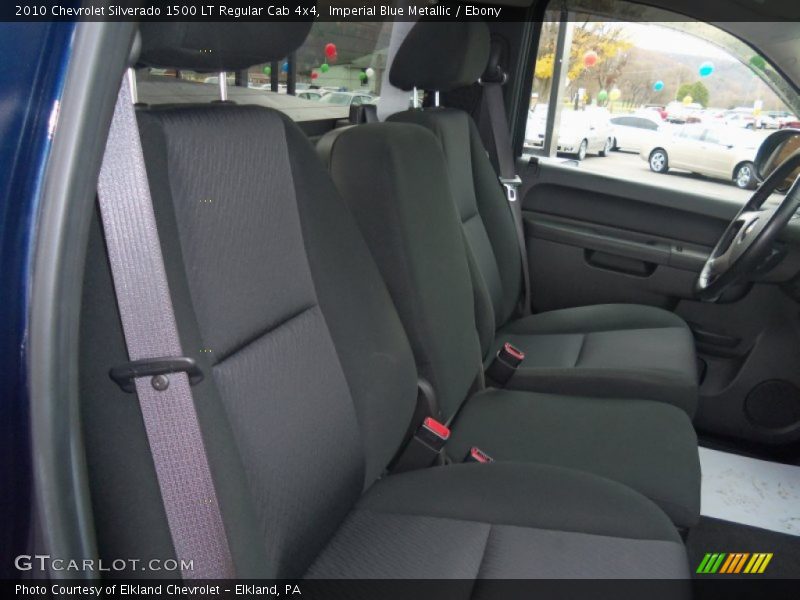 Imperial Blue Metallic / Ebony 2010 Chevrolet Silverado 1500 LT Regular Cab 4x4