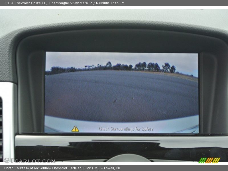 Champagne Silver Metallic / Medium Titanium 2014 Chevrolet Cruze LT