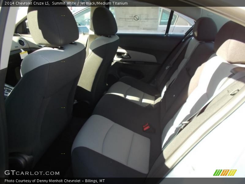 Summit White / Jet Black/Medium Titanium 2014 Chevrolet Cruze LS