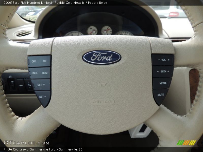 Pueblo Gold Metallic / Pebble Beige 2006 Ford Five Hundred Limited